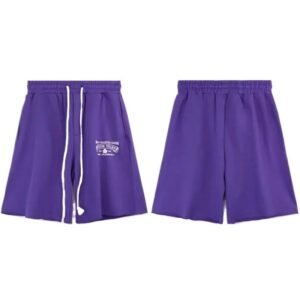 DENIM TEARS Purple Sports Shorts