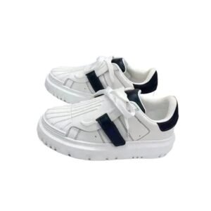 Dior black and white minimalist style skate shoes