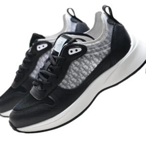 Dior casual black and grey sports shoes