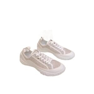 Dior casual light gray sports shoes