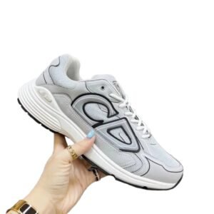 Dior grey sporty dad shoes