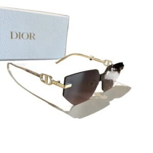 Dior metallic-style sunglasses