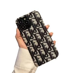Dior monogram style iPhone case