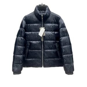 Dior quilted pattern fashionable down jacket