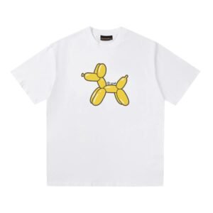 DREW Balloon Dog Cartoon White T-shirt