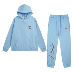 Eric Emanuel casual light blue suit