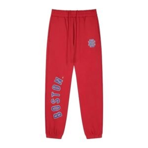 Eric Emanuel Sporty Red Sweatpants
