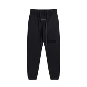 ESSENTIALS basic black sweatpants