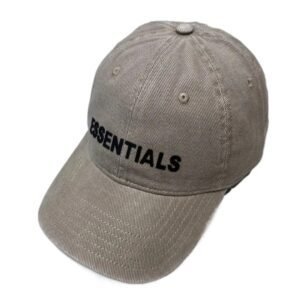 ESSENTIALS Basic Khaki Baseball Cap
