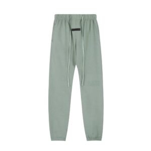 Essentials casual light green sweatpants