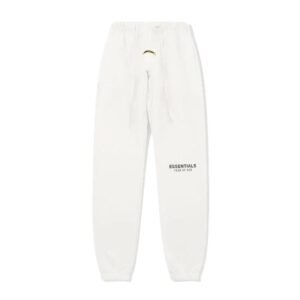 ESSENTIALS casual style white sweatpants