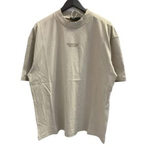 ESSENTIALS minimalist style beige T-shirt