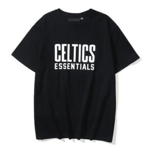 ESSENTIALS minimalist style black T-shirt