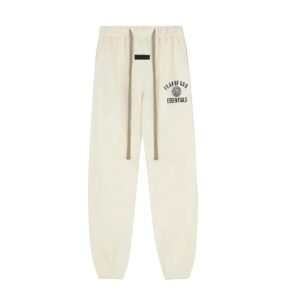 ESSENTIALS minimalist style off-white sweatpants