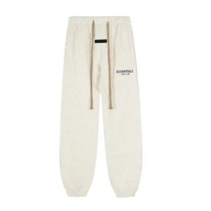 ESSENTIALS minimalist style off-white sweatpants
