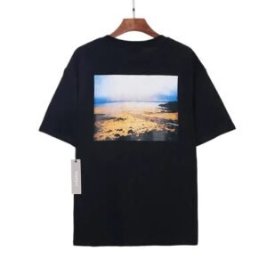 ESSENTIALS Scenic Trendy Cool Black Short Sleeve