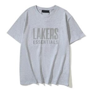 ESSENTIALS Simple Style Grey T-shirt
