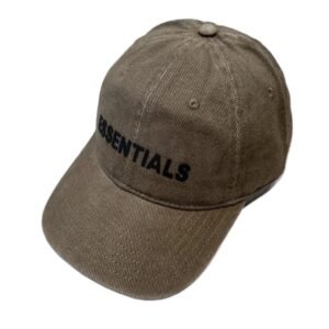 ESSENTIALS Simple Style Khaki Hat