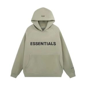ESSENTIALS Simple Style Khaki Hoodie