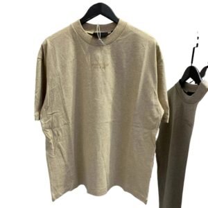 Essentials trendy brand beige T-shirt