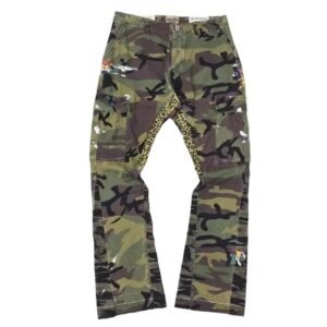 Gallery Dept Camouflage Graffiti Style Long Pants