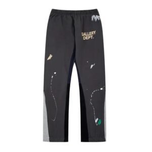 Gallery Dept Graffiti-style Black Sweatpants