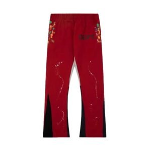 Gallery Dept Graffiti Style Red Pants