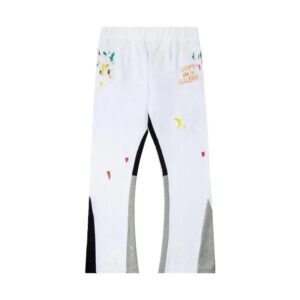 Gallery Dept Graffiti Style White Pants