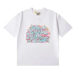 Gallery Dept Graffiti Style White T-shirt