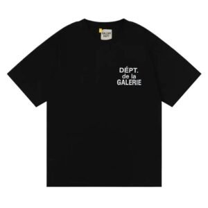 Gallery Dept minimalist style black T-shirt