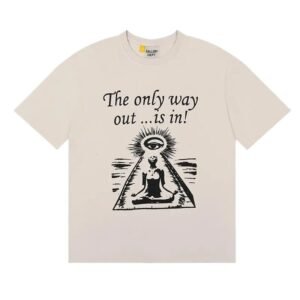 Gallery Dept Religious Style Beige T-shirt