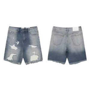 Gallery Dept Ripped Denim Shorts