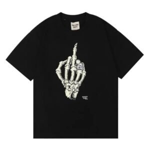 Gallery Dept Skull Style Black T-shirt