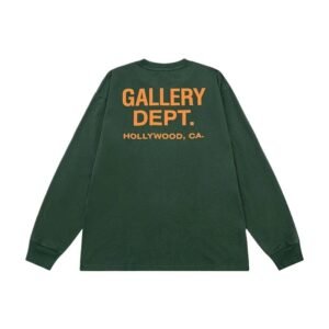 Gallery Dept Vintage Style Dark Green Long-Sleeve