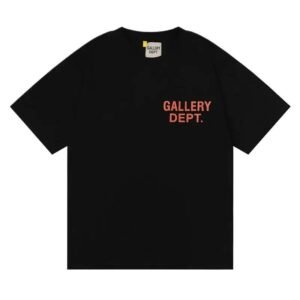 Gallery Dept. Trendy and Cool Style Black T-shirt