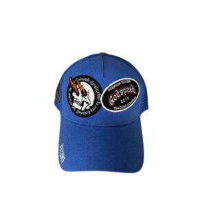 Godspeed retro-style blue baseball cap