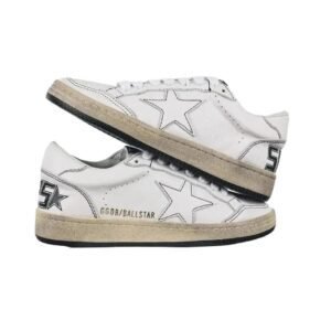 Golden Goose Ball Star retro - style white shoes