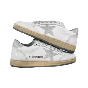 Golden Goose star - style white trendy shoes.