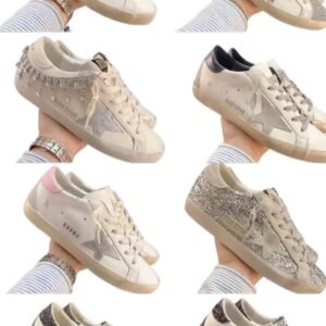 Golden Goose Vintage White Sneakers