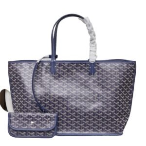 GOYARD Classic Print Style Blue Bag