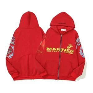 Grailz American Retro Red Hoodie