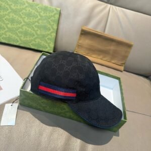 Gucci classic style fashionable black hat