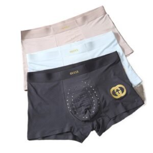 Gucci Simple Style Men's Underwear (Dark Blue)