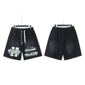 Hellstar Dark Style Printed Shorts