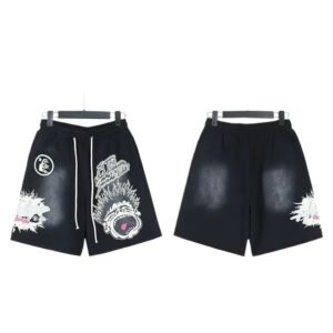 Hellstar Dark Style Printed Shorts