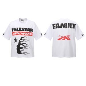 Hellstar Sporty Style White T-shirt