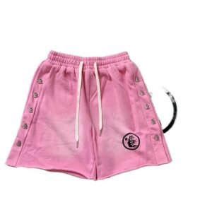 Hellstar street-style pink shorts