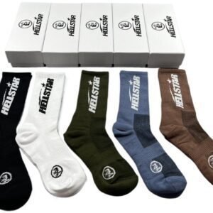 Hellstar Trendy Solid-Color Long Socks