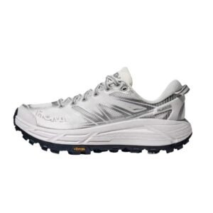 HOKA Trail Wind Gray-White Running Shoes