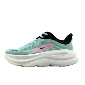 HOKA trendy brand fresh mint green running shoes